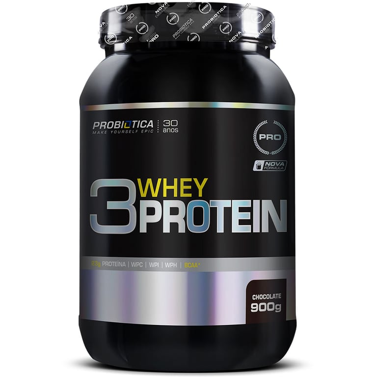 3W Whey Protein 900g - Probiótica