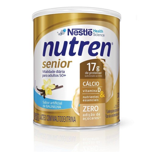 Nutren Senior Sabor Baunilha 370G - Nutren Senior