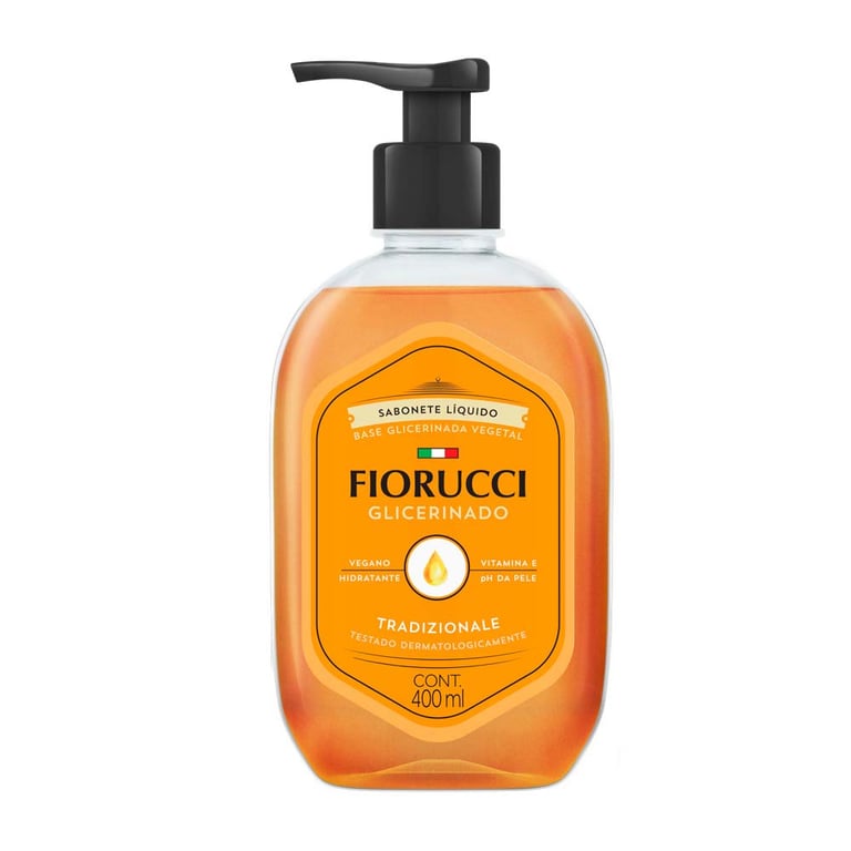 Sabonete Líquido Fiorucci Glicerinado Tradizionale 400ml