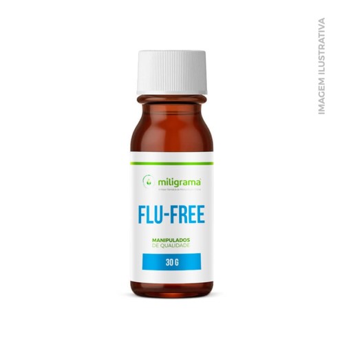 Flu-Free Homeopatia para Gripes e Resfriados Glóbulos 30g