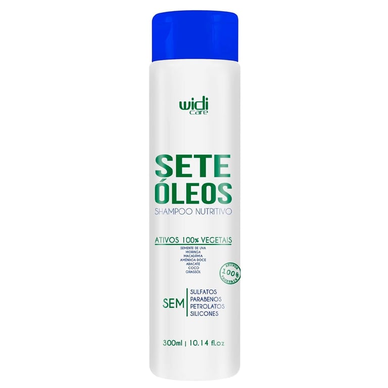 Widi Care Sete Óleos - Shampoo Nutritivo