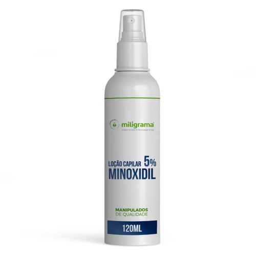 Minoxidil 5% Loção Capilar 120ml