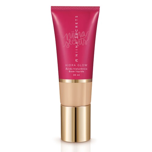 Base Líquida Niina Secrets Hidra Glow Cor 05 com 30ml