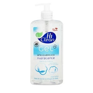 Gel Antisséptico Hi Clean Extrato De Algodão 215g