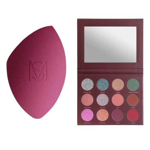 Océane Mariana Saad Kit - Esponja + Paleta de Sombras 12 Shades