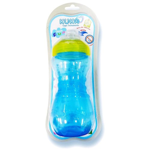 Copo Treinamento FUN 330ml azul Kuka