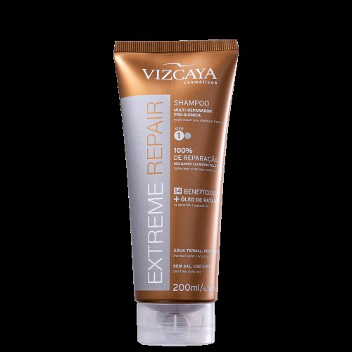 Shampoo Vizcaya Extreme Repair Multi Reparador 200ml