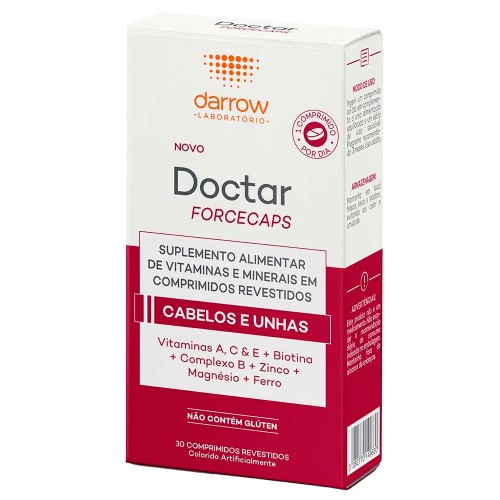 Suplemento Alimentar Darrow Doctar Forcecaps 30 Comprimidos