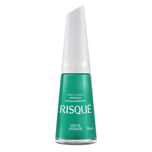 Esmalte Cremoso Risqué Coloridos Ver De Verdade 8ml