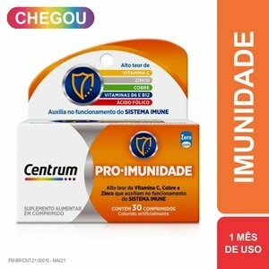 Centrum Pro-Imunidade com 30 comprimidos