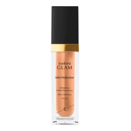 Base Líquida Eudora Glam Skin Perfection Cor 10 30ml