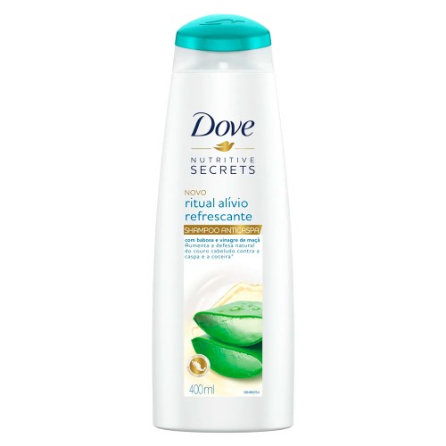 Shampoo Anticaspa Dove Nutritive Secrets Ritual Alívio Refrescante com 400ml