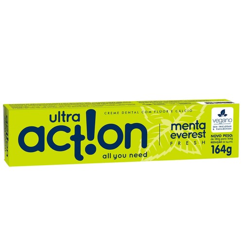 Creme Dental Ultra Action Menta Everest Fresh