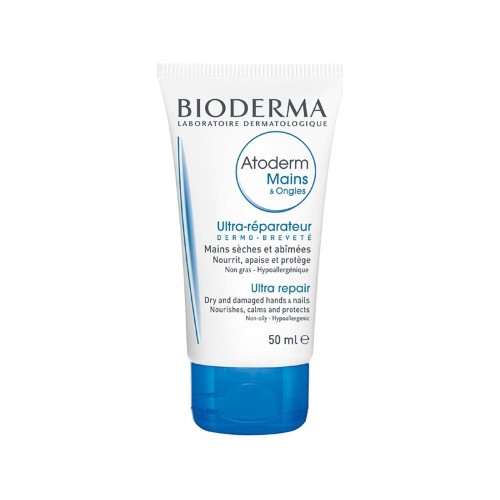 Creme para Mãos e Unhas Bioderma Atoderm com 50ml