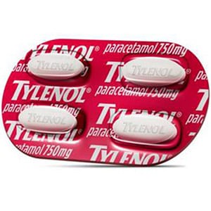 Tylenol 750mg 4 comprimidos revestidos