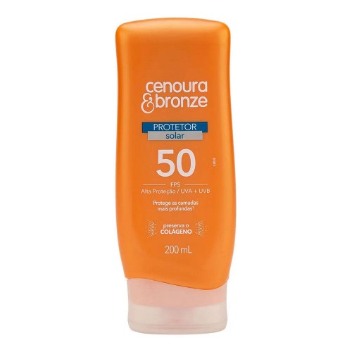 Protetor Solar Cenoura & Bronze Fps50 200ml