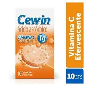 Vitamina C Cewin 1g 10 Comprimidos Efervescentes