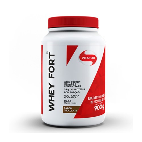 Whey Protein Vitafor Whey Fort Chocolate 900g