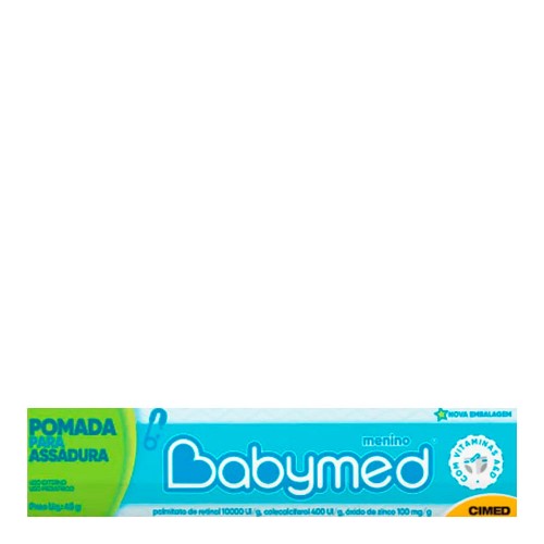 Pomada para Prevenção de Assaduras Babymed Menino com 45g