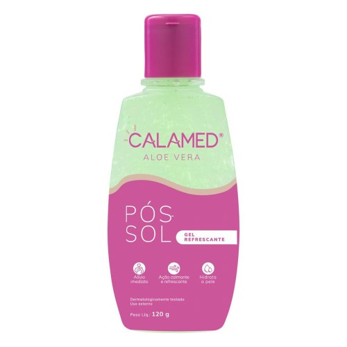 Pós-Sol Calamed Aloe Vera Gel Refrescante com 120g