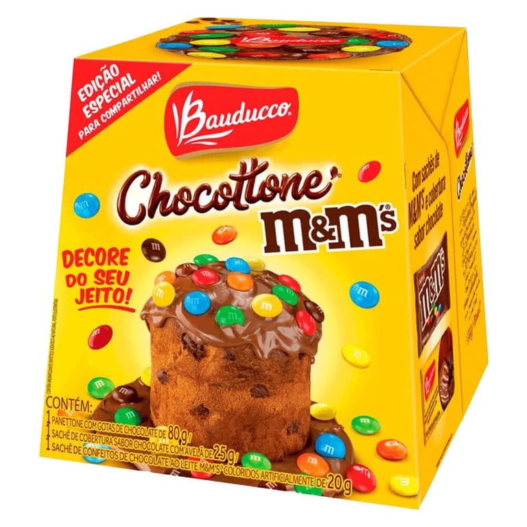 Chocottone Mini Bauducco M&Ms 80g