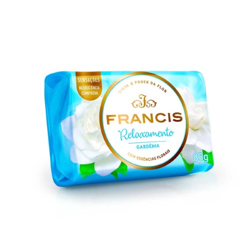 Sabonete em Barra Francis Relaxamento Gardênia com 85g