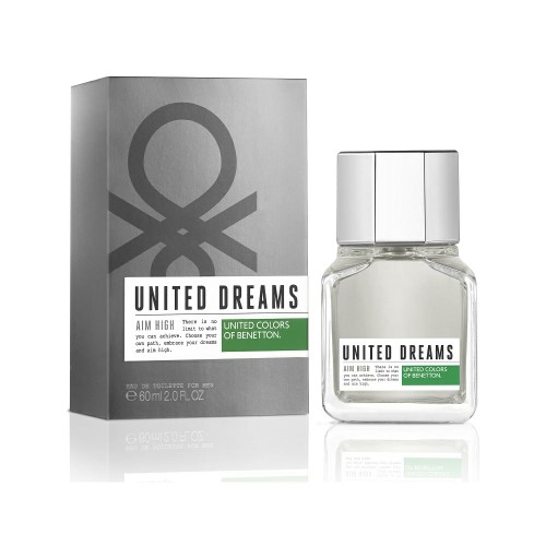 United Dreams Men Aim High Benetton Eau De Toilette Masculino 60 Ml