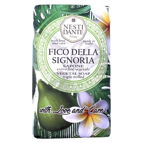 Sabonete em Barra Nesti Dante - With Love and Care Figo e Frangipani