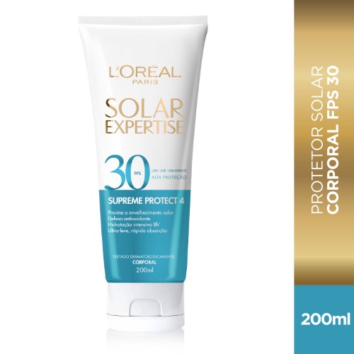 Protetor Solar Corporal L`oréal Expertise Supreme Protect 4 FPS 30 com 200ml