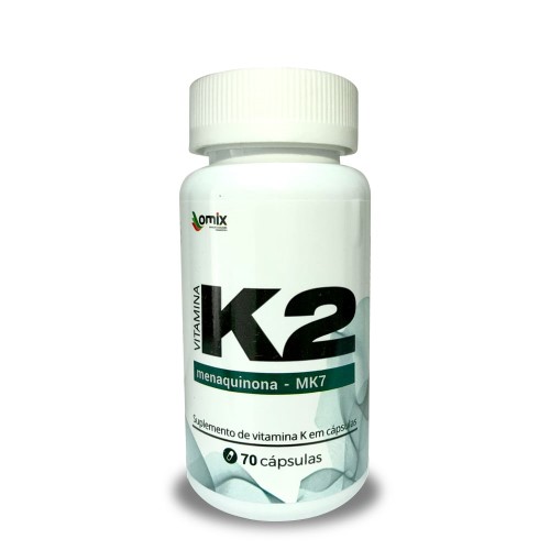 Vitamina K-2 Orient Mix Menaquinona MK7 70 cápsulas