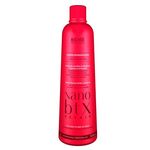 Richée Professional Reparador Diário Nano Btx - Shampoo