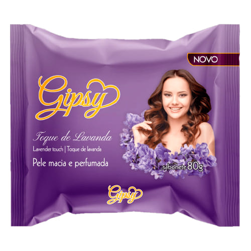 Sabonete Em Barra Gipsy Toque De Lavanda 80g