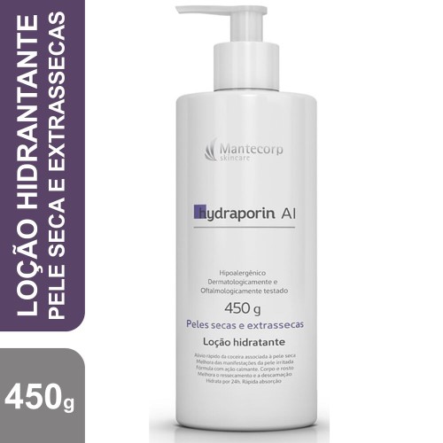 Loção Hidratante Hydraporin Ai Peles Secas E Extrassecas 450g