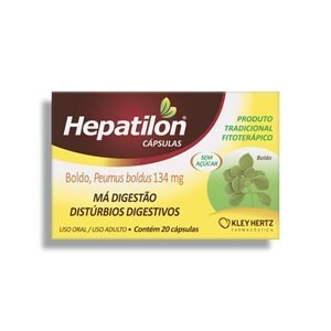 Hepatilon com 20 Cápsulas