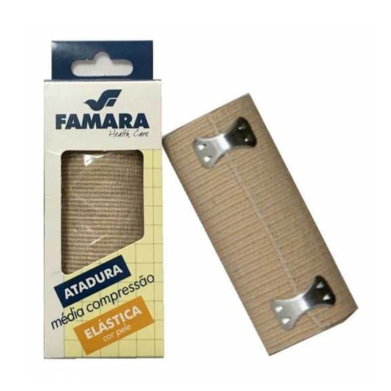 Atad Famara Elastica Media Copr Bege 15c