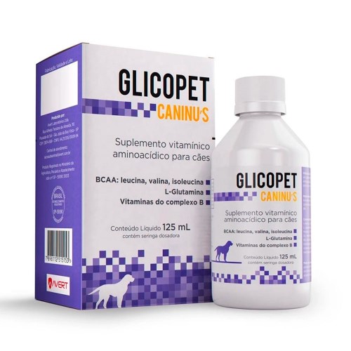 Glicopet Caninus Solução Uso Veterinário 125ml