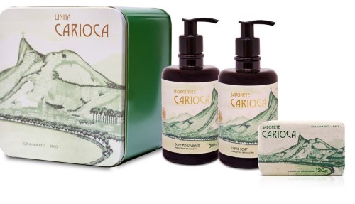 Carioca Granado Kit - Sabonete em Barra + Hidratante Corporal + Sabonete Líquido