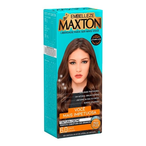 Tintura Creme Maxton Louro Escuro 6.0