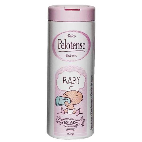 Talco Pelotense Baby Rosa 200G