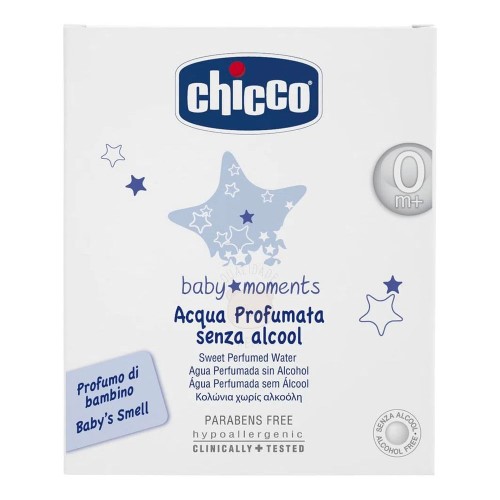 Água Perfumada Chicco Sem Álcool 100ml