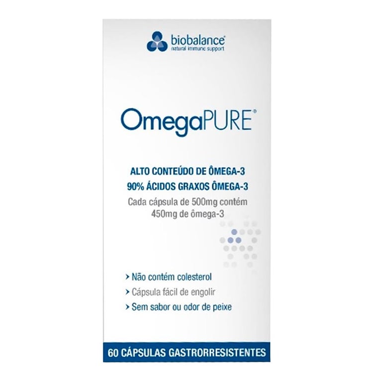 Ômega 3 Biobalance OmegaPure 450mg 60 cápsulas