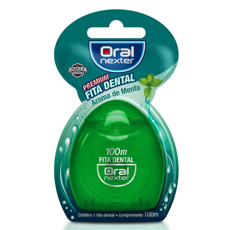 Fita Dental Oral Nexter Premium menta, 1 unidade com 100m