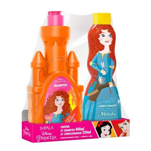 Impala Linha Disney Princesas Merida Kit – Shampoo 400ml + Condicionador 250ml