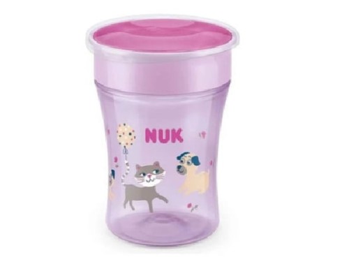 Copo de Transição NuK Magic Cup Rosa 230ml