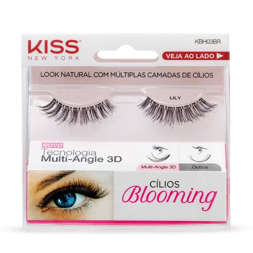 Cílios Postiços Kiss NY - Blooming Lash Lily