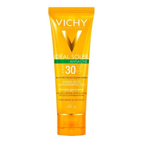 Protetor Solar Vichy Ideal Antiacne Fps30 40g