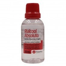 Rialcool Absoluto Rioquímica 99,3º INPM 50ml