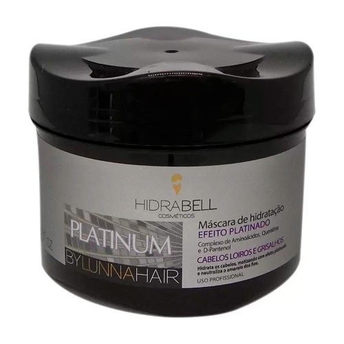 Máscara Capilar Hidrabell By Lunna Hair Platinum 250g