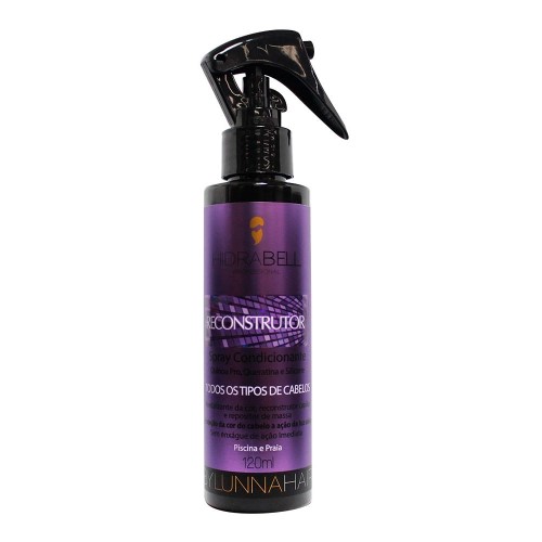 Finalizador Hidrabell Spray By Lunna Reconstrutor 120ml