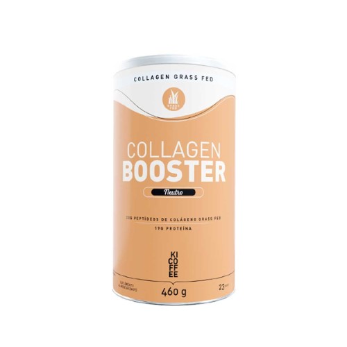 Colágeno Grass Fed Kicoffee Collagen Booster Neutro com 460g